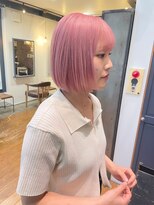 チックタック モーガン モデル(TICK-TOCK MORGAN Model)&nbsp;ハイトーンピーチピンクボブ