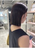 切りっぱなしボブ
