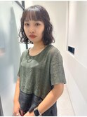 ボブパーマ/20代、30代、40代、小顔カット