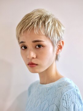 アンドレイ 表参道(andrey) [ANDREY]グレーベージュ/レイヤーロング/前髪パーマ黒髪カタログ