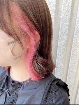 ネオリーブ クタ 町田店(Neolive kuta) ブラウン×ピンク【町田】デザインカラー