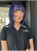 インナーカラーケアブリーチイヤリングカラーハイライトレイヤー