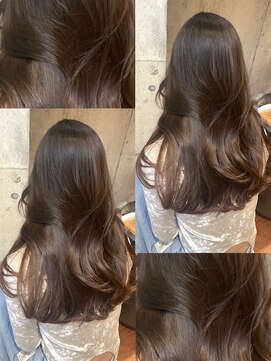 サイン 渋谷(SIGN) ザクザクレイヤーカット巻き方簡単ミディアムロング韓国渋谷