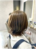 Tring藤田♪バッサリカット！外はねボブウルフ