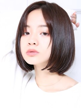 クラッチ ビオ 博多駅前(CLUTCH bio) 大人可愛い小顔カット美髪ツヤ髪斜めバング小顔レイヤーA1