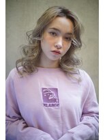 レジュアル(RESSUAL)&nbsp;メルティーカラーフェミニンロング似合わせウェーブミディアム