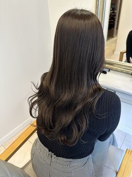 アロマ 仙台店(AROMA) スモーキーグレージュ/髪質改善/透明感カラー/仙台