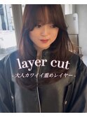 韓国風レイヤーで小顔見せ！