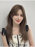 韓国ヘア/韓国スタイル/縮毛矯正/髪質改善/レイヤーカット