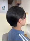 スポーツ女子ショート×似合わせカット