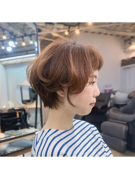 アオ 岡野 横浜(a-o) curly short