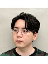 サームマン 人形町(SARM MAN)&nbsp;知的な雰囲気を両立させた◎好感度抜群のマッシュスタイル/黒髪