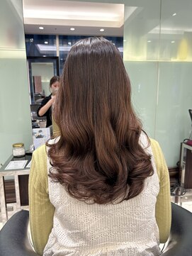 アピッシュ ギンザ(apish ginza) 伸ばしかけパーマ/ミディアムパーマ/デジタルパーマ/コテ巻き風