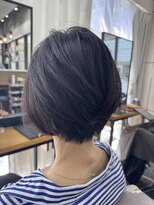 ヘアアンドメイク スタジオ ミムロ(HAIR&MAKE STUDIO MIMURO)&nbsp;40代にオススメショートボブスタイル