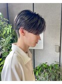 【men's】大人っぽい色気がでるセンターパート