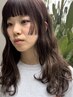 【毎朝アイロン必須な方◎】顔周り縮毛矯正+前髪カット
