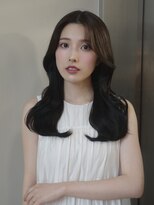 ベレーザシェルト(Beleza scelto)&nbsp;15751ナチュラルブラウンレイヤーラウンドバングオリーブグレー