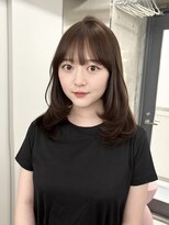 エヌアイ オモテサンドウ(ni omotesando) レイヤーカット/ブラウンカラー