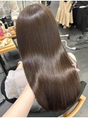 【髪質改善】チョコレートブラウン/艶髪/透明感/トリートメント