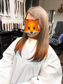 美容室 ソーイ(Soii) キツネカラー