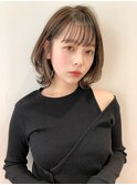 ハイレイヤー/ミディアム・ロング/20代/30代/顔周り・フェイス