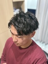 リバティシェアバーバー 銀座(LIBERTY SHARE BARBER)&nbsp;ツイストスパイラルパーマ