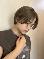 サンドハーツギンザ(sand Hearts ginza) 前髪なしハンサムショート