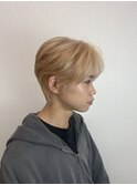 ダウンパーマ　ニュアンスパーマ　センターパート