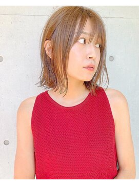 イル 天神西通り店(ill) 20代30代ボブ/ミディアムレイヤー／グレージュ/透明感/天神/大名