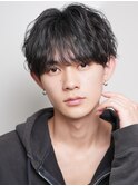 ほつれウェーブシースルーマッシュ