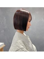 ソイデュエ 梅田(soi due)&nbsp;5分スタイリングで叶う♪パツッと切りっぱなしボブ