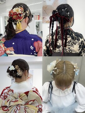 オニキス 原宿(ONYX) a131成人式ヘアセット卒業式ヘアセット着付け振袖袴