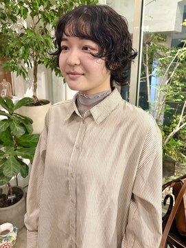 ネッコ(necco) ショートウルフパーマ