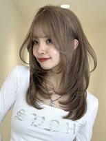 アイトーキョーエス 渋谷(AI TOKYO S)&nbsp;着物ヘア/大人ガーリー/ダークアッシュ/似合わせカット/渋谷