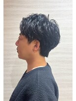 レイフィールド 関店&nbsp;メンズナチュラルショートニュアンスパーマ