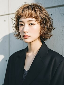 エイチ ウルフカット 大阪梅田(811) ウルフカットショートカットボブショートボブレイヤーカットボブ