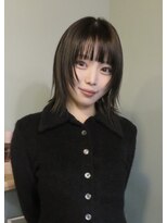 ゾーイダイミョウ(ZOEY daimyo)&nbsp;透明感カラー オリーブカラー レイヤーカット 大名