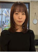 レイヤーカット ミディアム