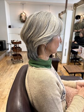 ルッツ(Lutz. hair design) 26.2.20白髪ぼかし[犬山良慈]