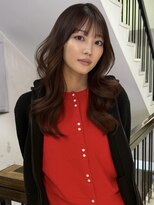 アクシス 栄店(`AXIS)&nbsp;イメチェン/ピンクベージュ/アンブレラカラー/前髪/栄矢場町