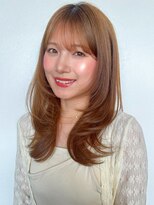 ファナ ブルーム(fha-na bloom)&nbsp;☆シースルーバング　大人気のくびれヘア ミディアムレイヤー☆