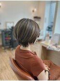 【Chikano】くびれショート×ハイライト