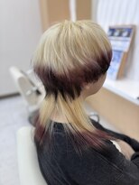 ヘアポジション 五所川原店(HAIR Position)&nbsp;ウルフ×デザインカラー