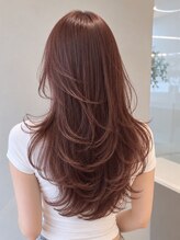 テクライズ 刈谷店(TECHRISE)&nbsp;レイヤーカット/ハッシュカット/ブリーチなしダブルカラー
