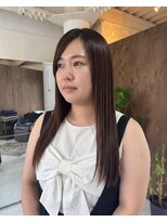 零秒女髪 千里丘店&nbsp;上品な艶髪を叶える美髪ロングストレート髪質改善髪質改善カラー