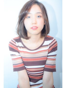 ラウンジ モリオ イケブクロ(Lounge MORIO Ikebukuro) 【morio池袋】大人かわいいナチュラルボブ