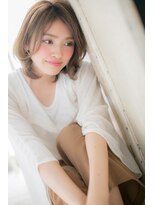 モッズ ヘア 福岡姪浜店(mod's hair)&nbsp;小顔効果抜群☆似合わせカットでくびれミディ＋モーブカラー