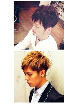 リタ ヘアメイク(Rita hair make) men'sパーマスタイル【スタイリスト : 岩本 和也】