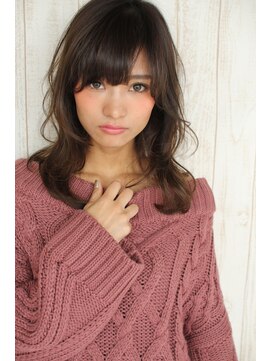 ラシエル 両国店(Laciel) 大きめカールのゆるふわ巻髪風フェミニンスタイル☆