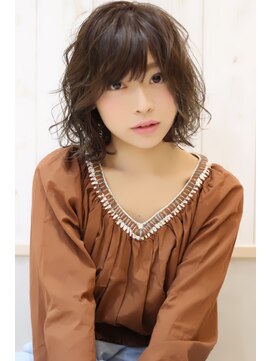 ルアナ(LUANA) 可愛いふわくしゃボブ